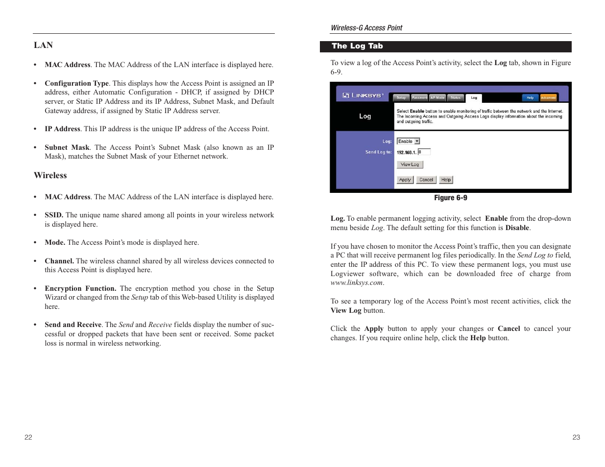 Linksys WAP54G User Manual | Page 15 / 30