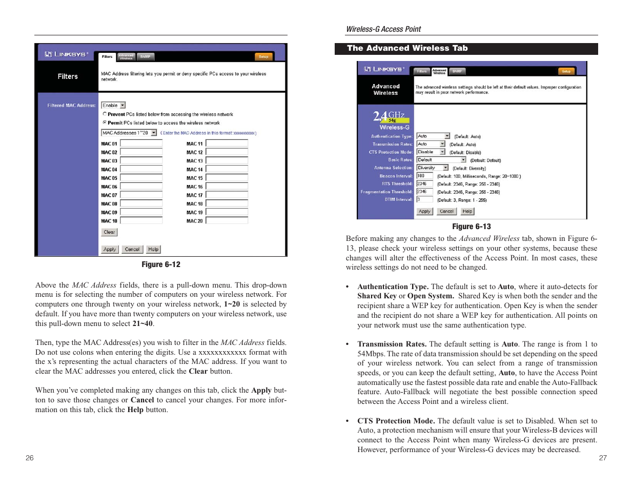 Linksys WAP54G User Manual | Page 17 / 30
