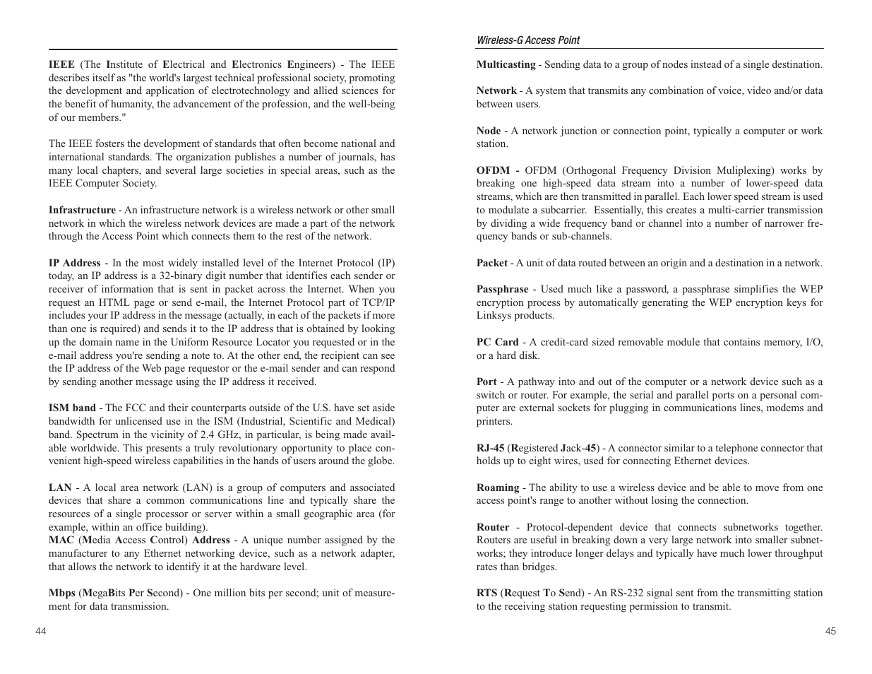 Linksys WAP54G User Manual | Page 26 / 30