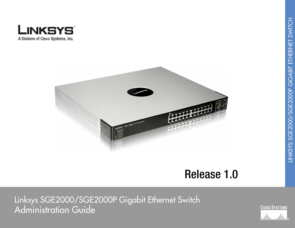 Linksys SGE2000 User Manual | 50 pages