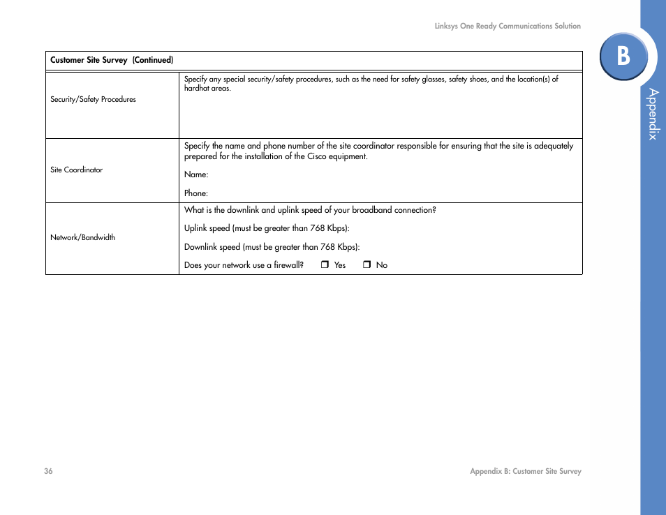 Appendix | Linksys SGE2000 User Manual | Page 40 / 50