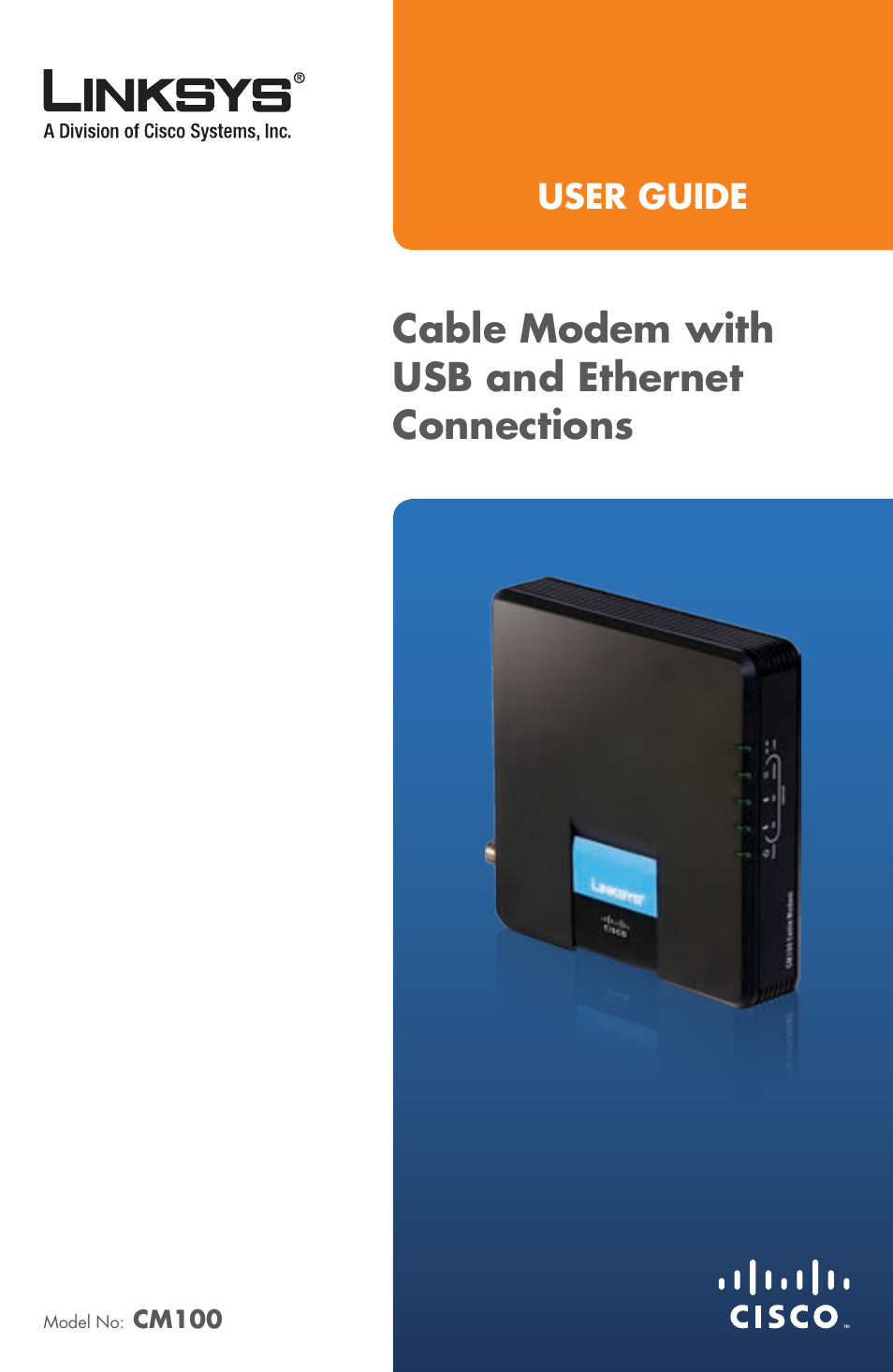 Linksys CM100 User Manual | 24 pages