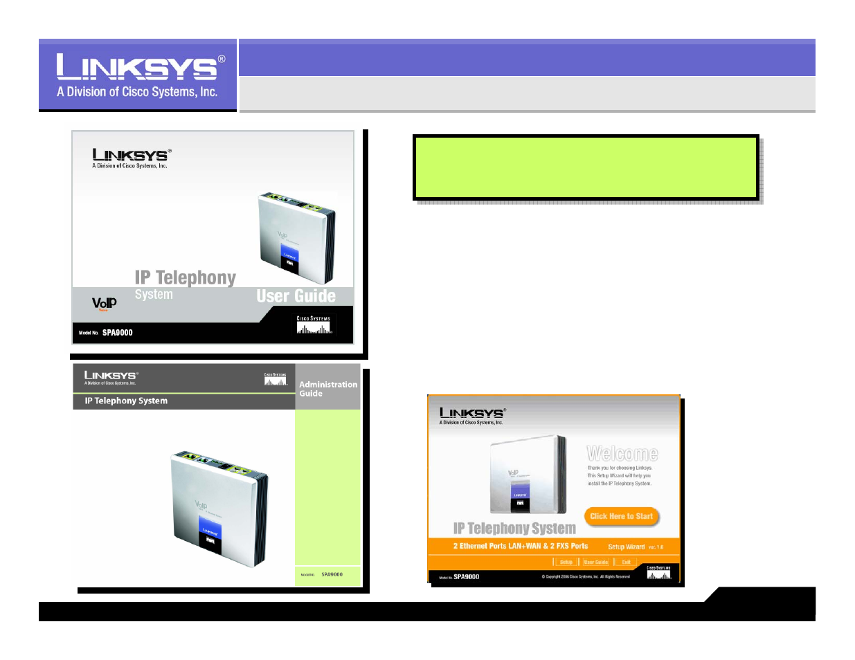 Linksys LVS 9000 User Manual | Page 61 / 63