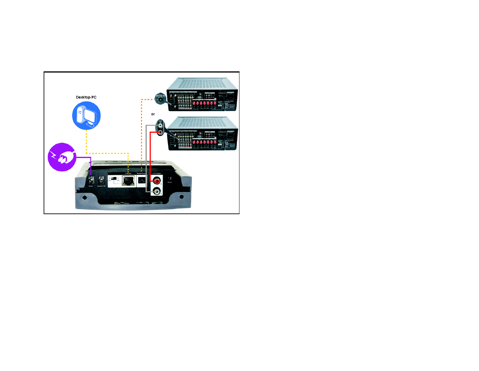 Connecting to the media link to your stereo | Linksys WML11B User Manual | Page 26 / 68