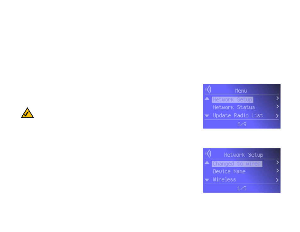 Using the lcd menus to set up the media link | Linksys WML11B User Manual | Page 29 / 68