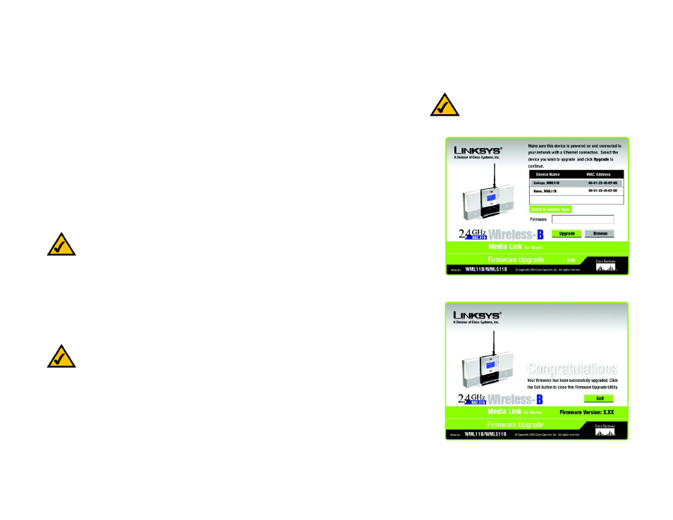 Appendix d: upgrading firmware | Linksys WML11B User Manual | Page 57 / 68