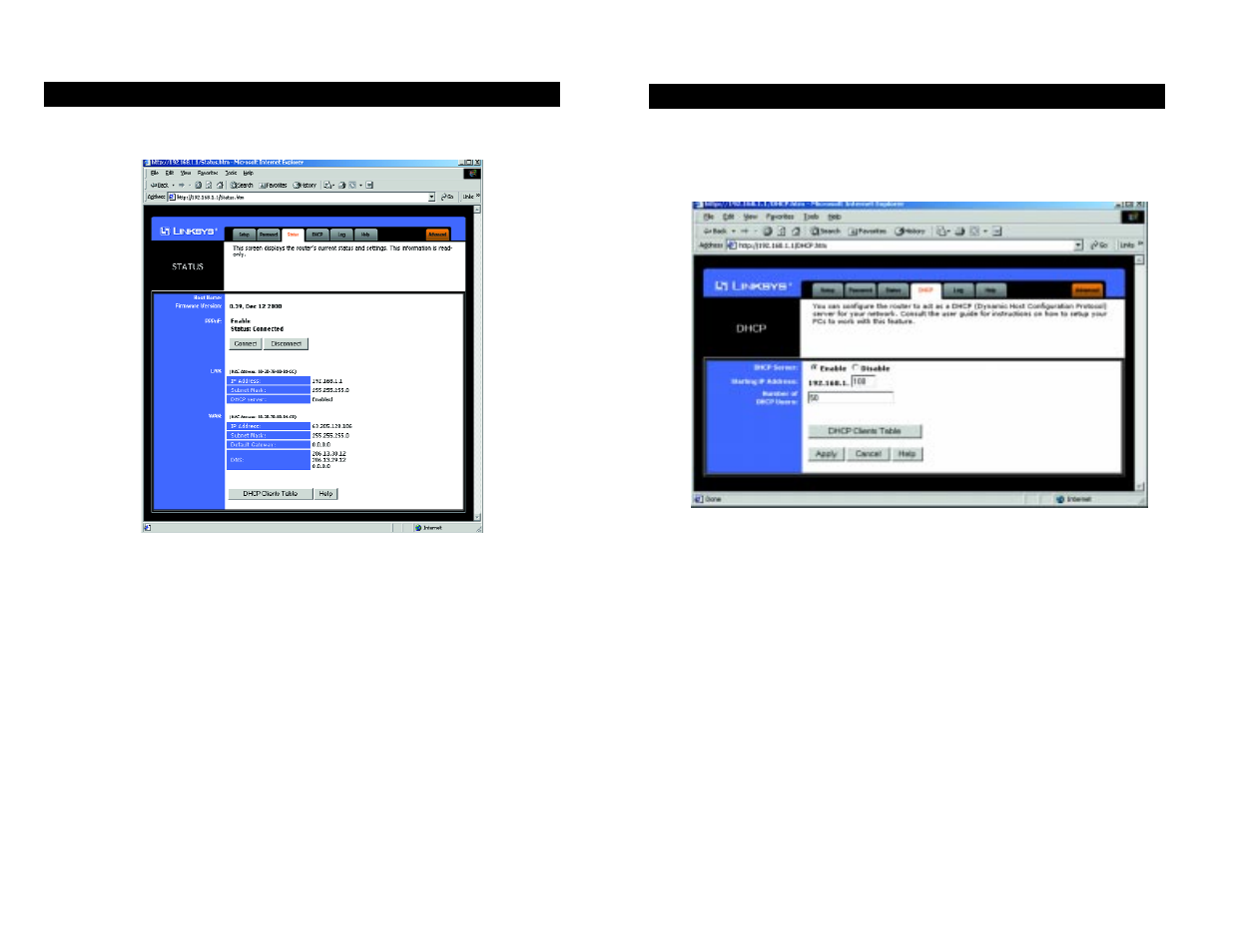 Linksys Net2Phone EtherFast Cable/DSL & Voice Router BEFN2PS4 User Manual | Page 13 / 26