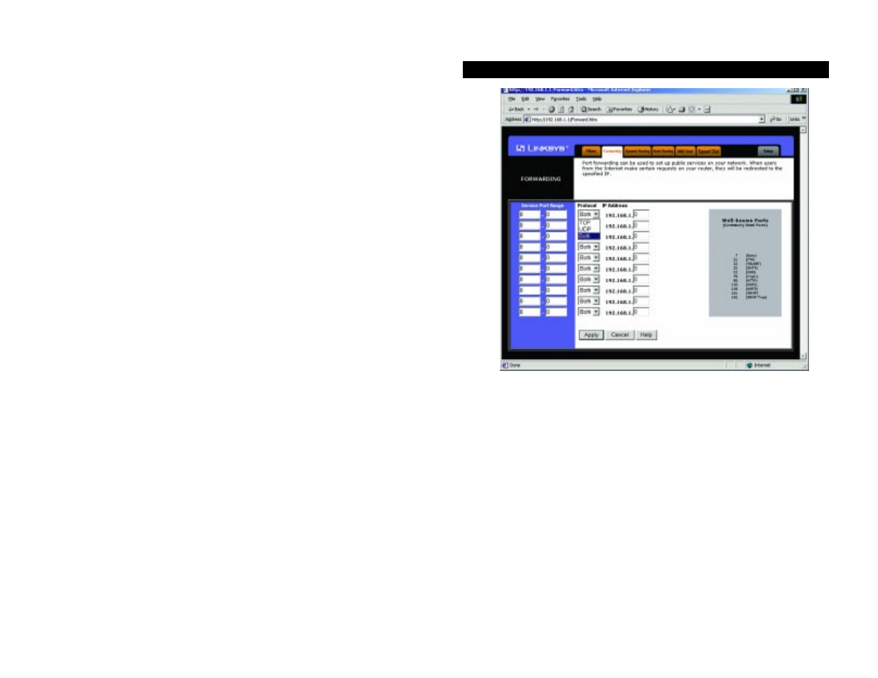 Linksys Net2Phone EtherFast Cable/DSL & Voice Router BEFN2PS4 User Manual | Page 16 / 26