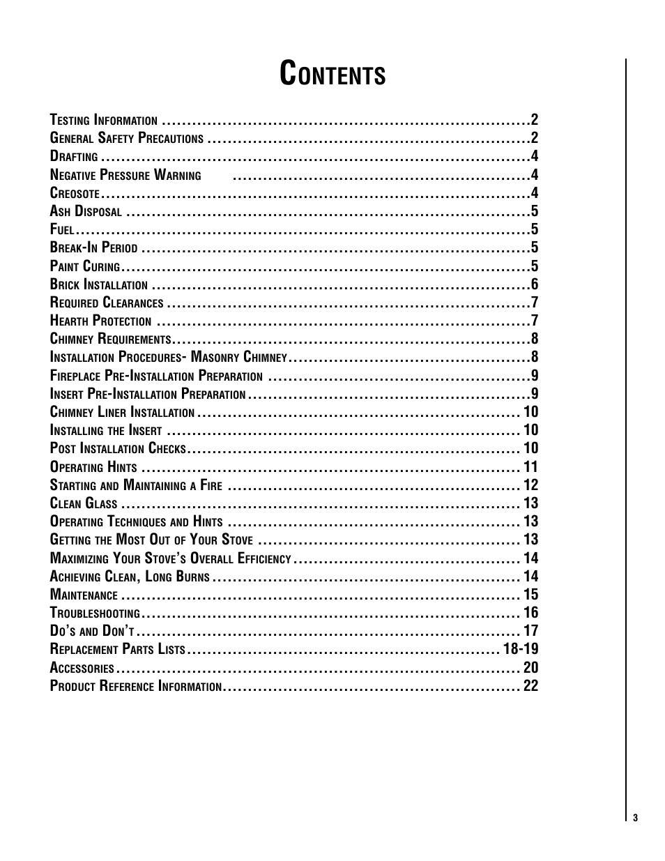 Ontents | Linksys LEGACY/ELITE C260 User Manual | Page 3 / 22