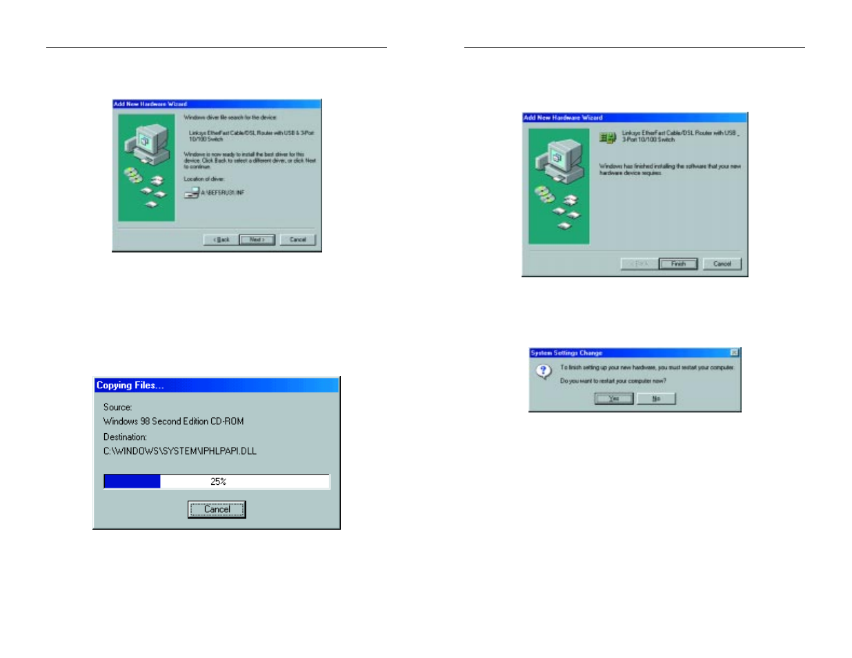 Linksys BEPSR11 User Manual | Page 16 / 66