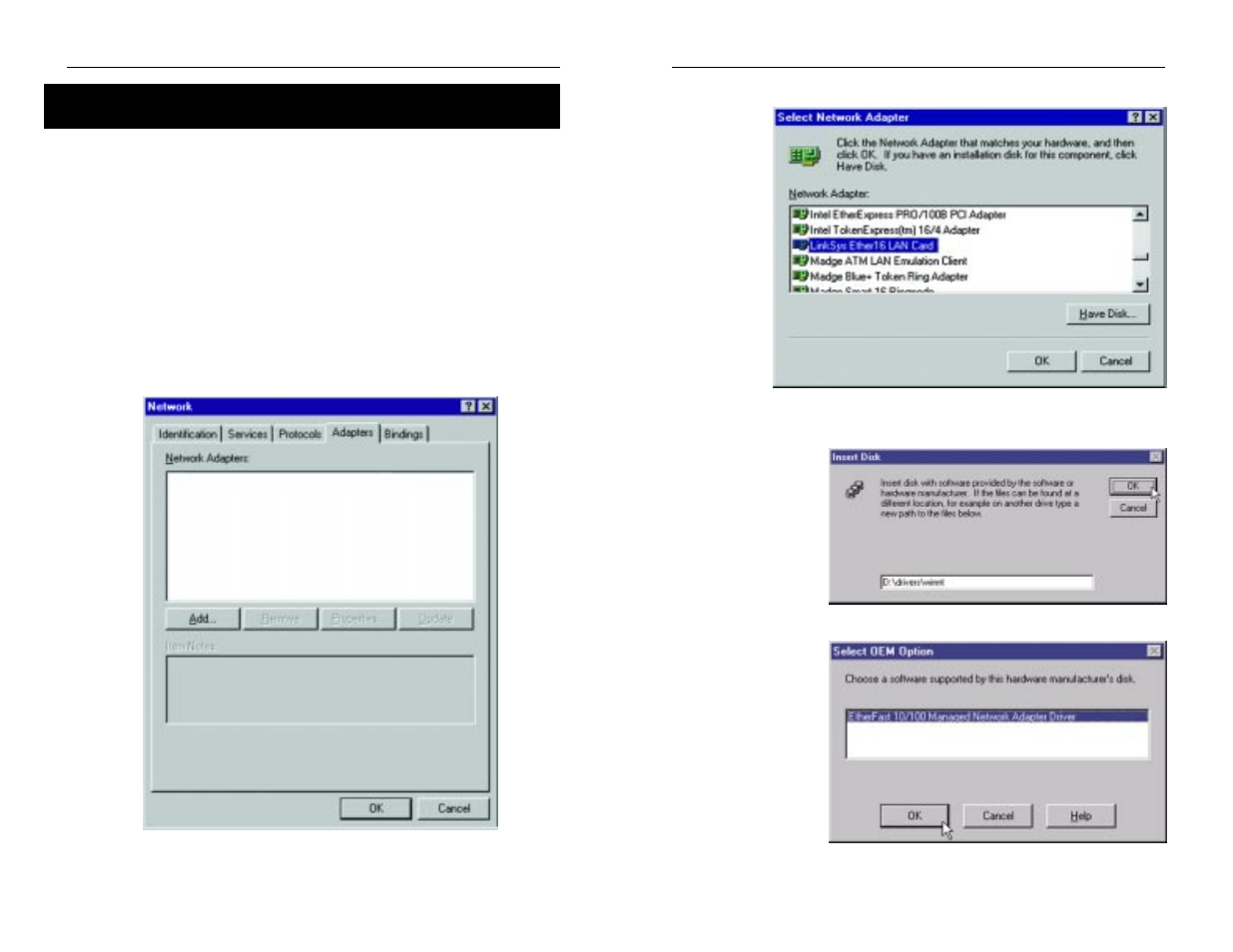 Linksys ETHERFAST LNE100M User Manual | Page 21 / 57