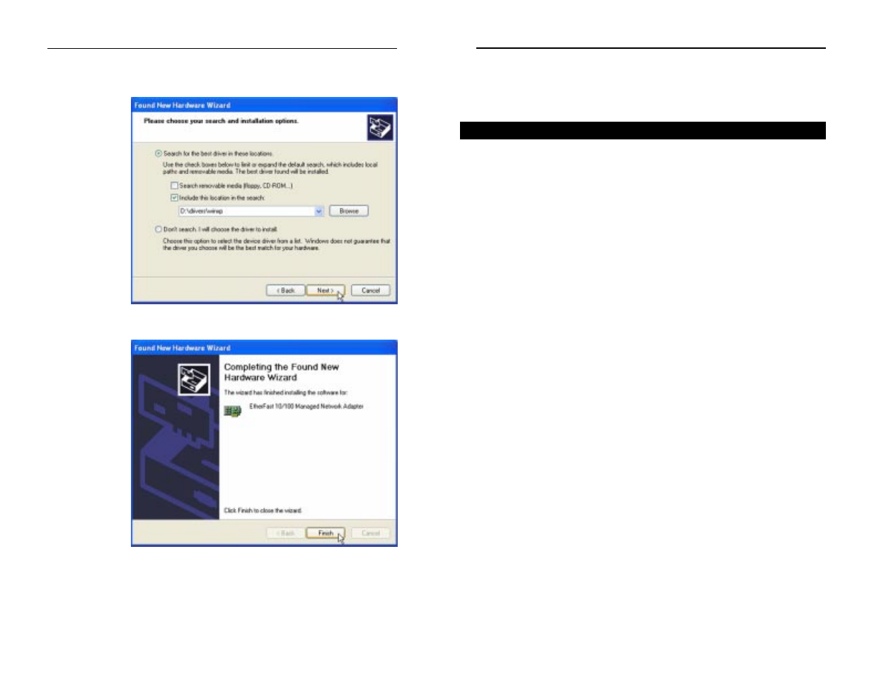 Chapter 10: configuring the adapter | Linksys ETHERFAST LNE100M User Manual | Page 25 / 57