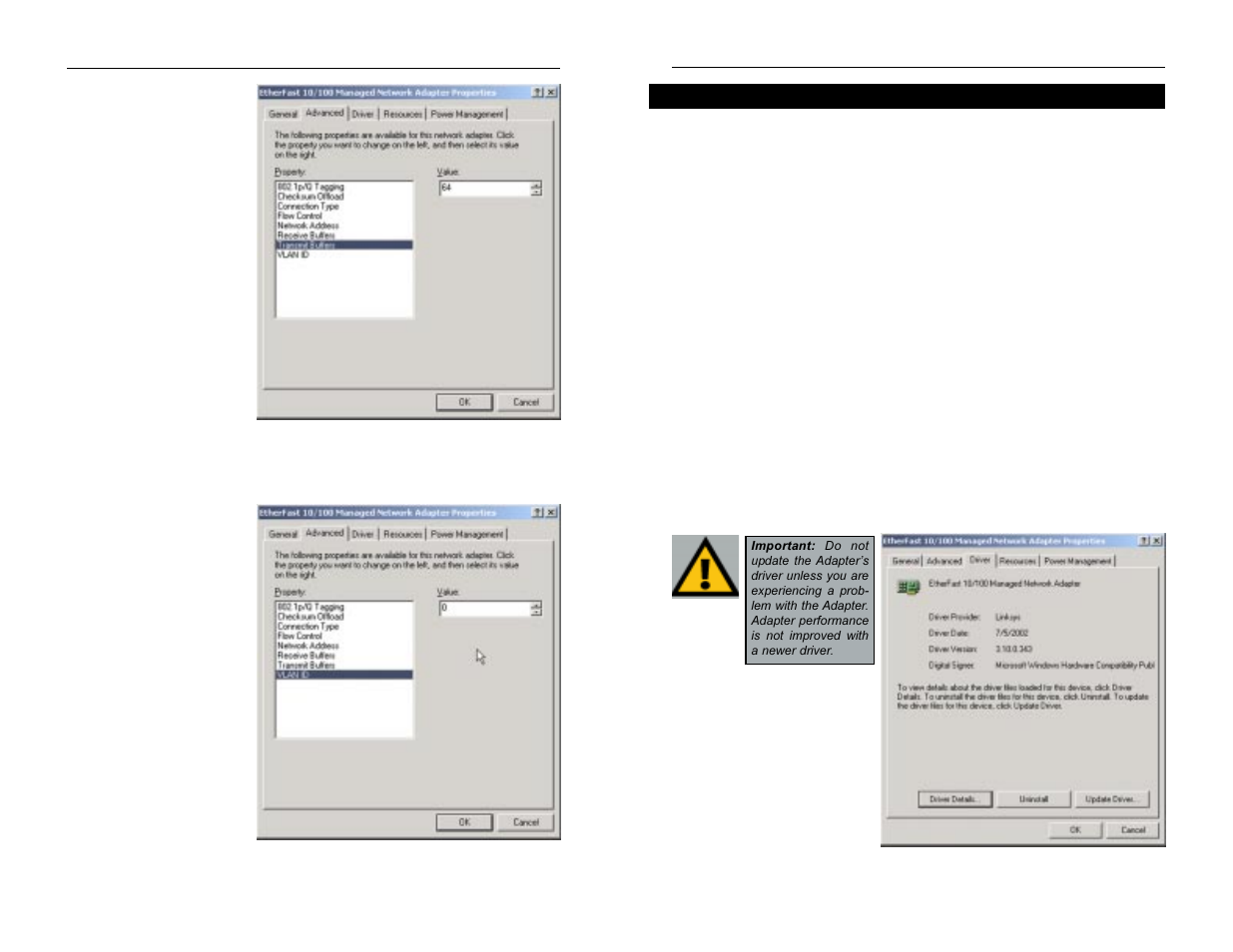 Linksys ETHERFAST LNE100M User Manual | Page 28 / 57