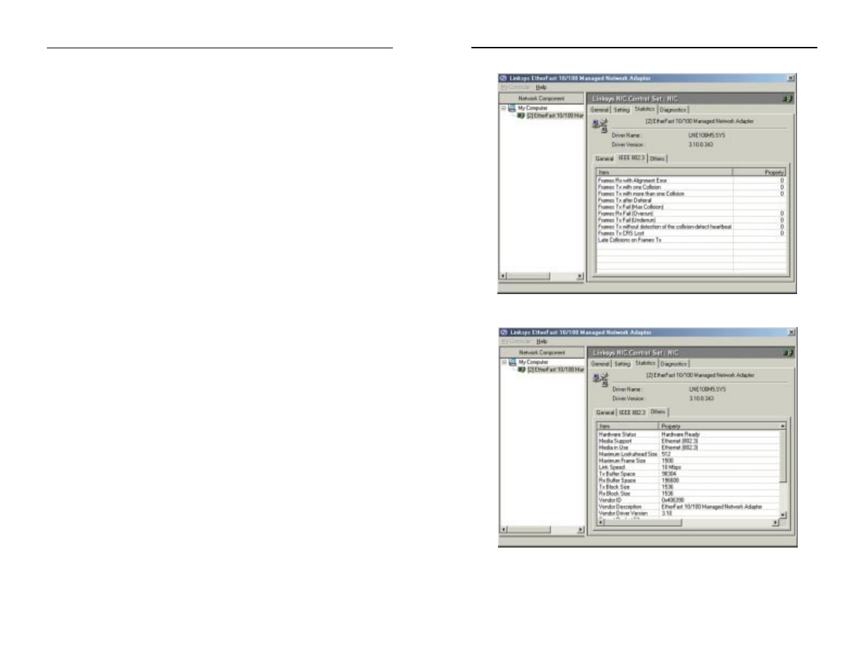 Linksys ETHERFAST LNE100M User Manual | Page 34 / 57