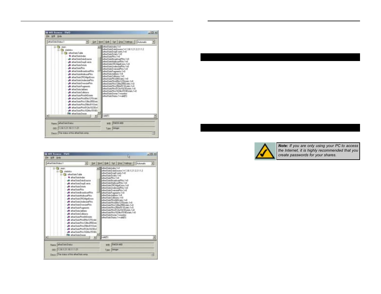 Appendix c: sharing your files and printers | Linksys ETHERFAST LNE100M User Manual | Page 43 / 57