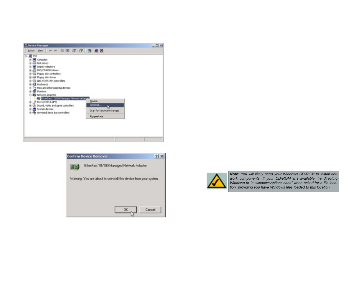 Linksys ETHERFAST LNE100M User Manual | Page 47 / 57