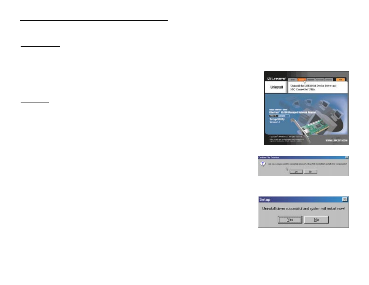Linksys ETHERFAST LNE100M User Manual | Page 50 / 57