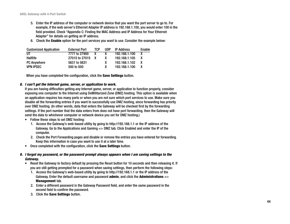 Linksys AG041 User Manual | Page 51 / 80