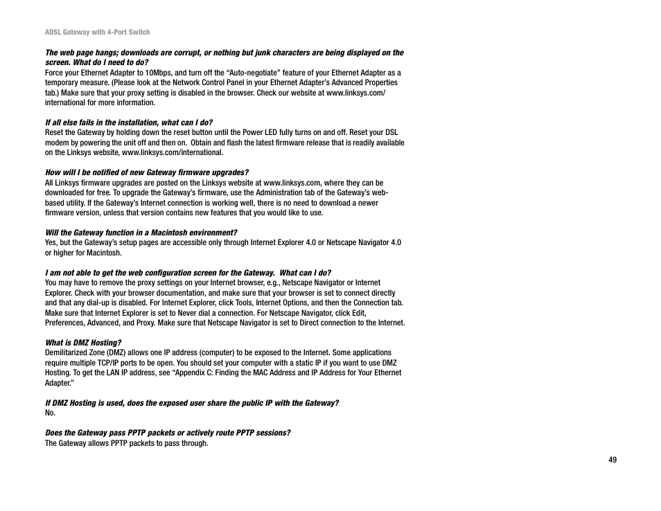 Linksys AG041 User Manual | Page 56 / 80