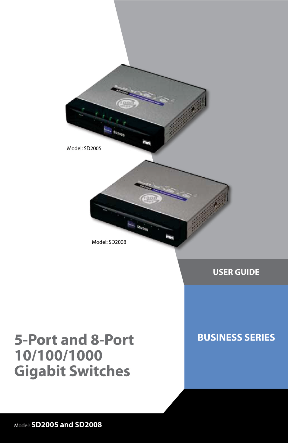 Linksys SD2005 User Manual | 24 pages