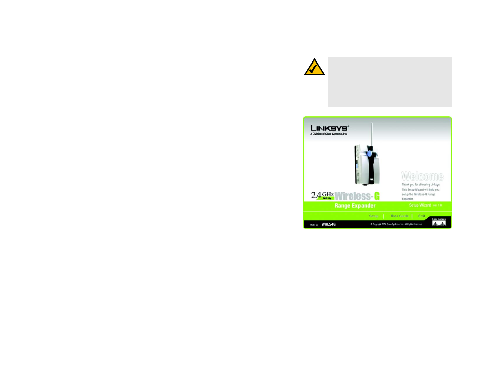 Linksys WRE54G User Manual | Page 13 / 41