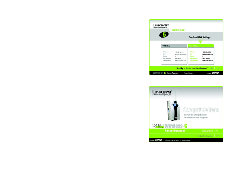 Linksys WRE54G User Manual | Page 17 / 41