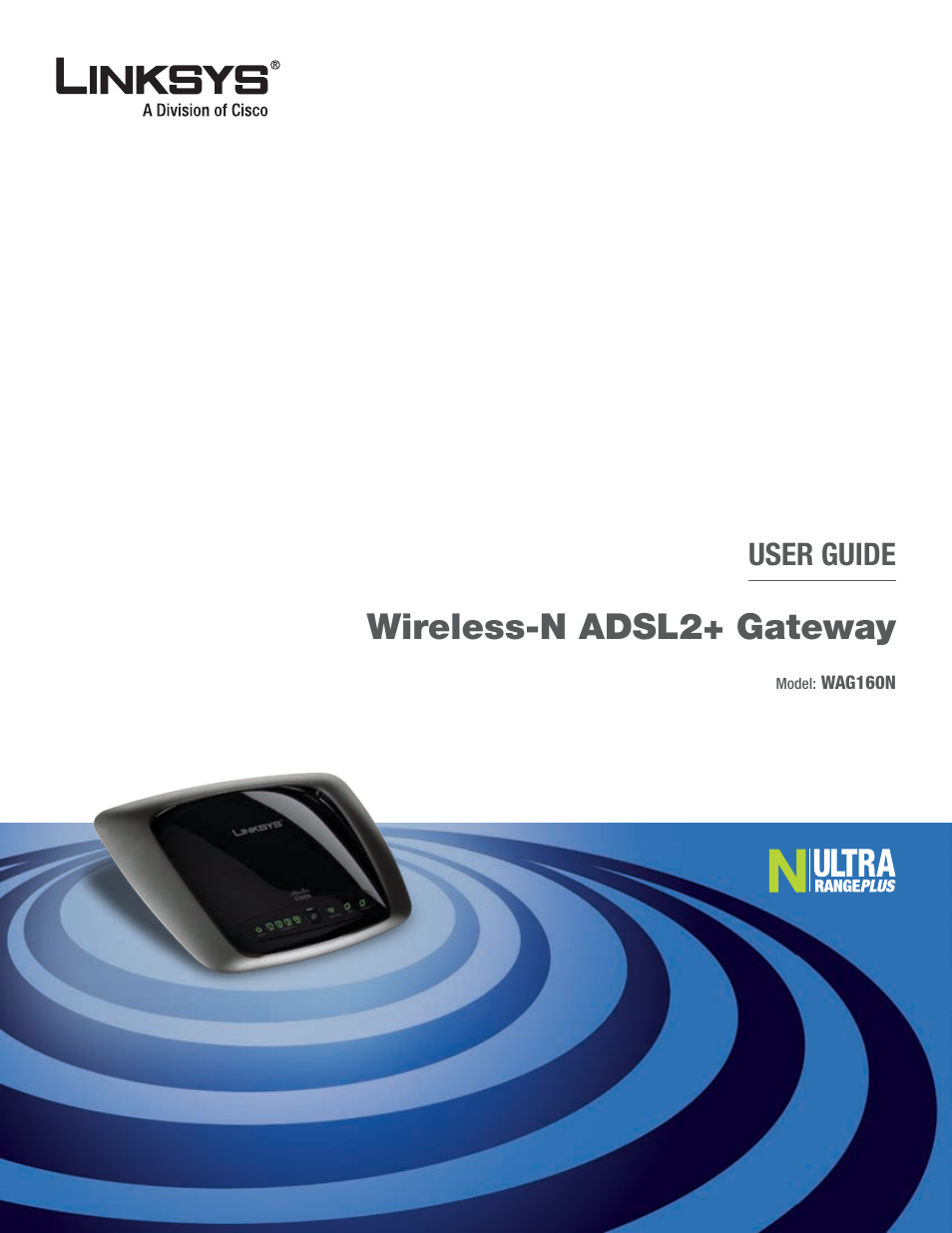 Linksys WAG160N User Manual | 41 pages