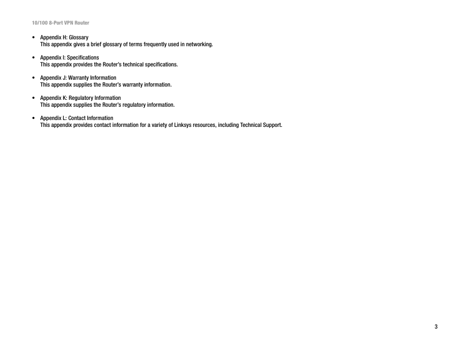 Linksys RV082 User Manual | Page 12 / 105