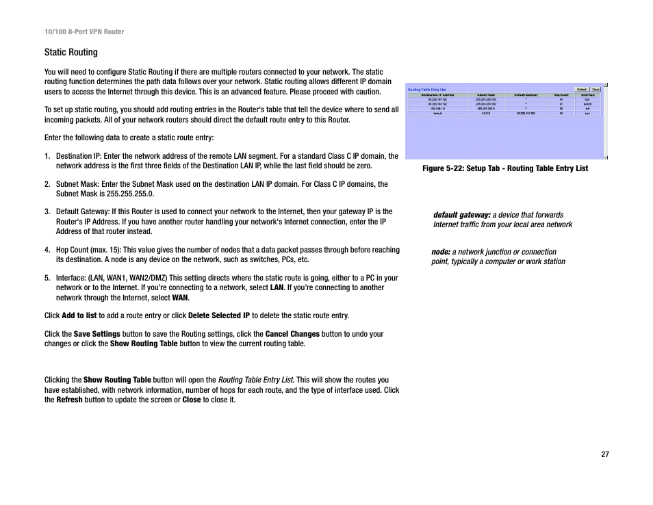Linksys RV082 User Manual | Page 36 / 105