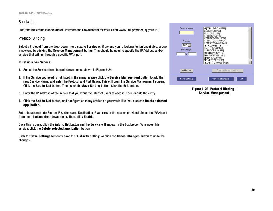 Linksys RV082 User Manual | Page 39 / 105