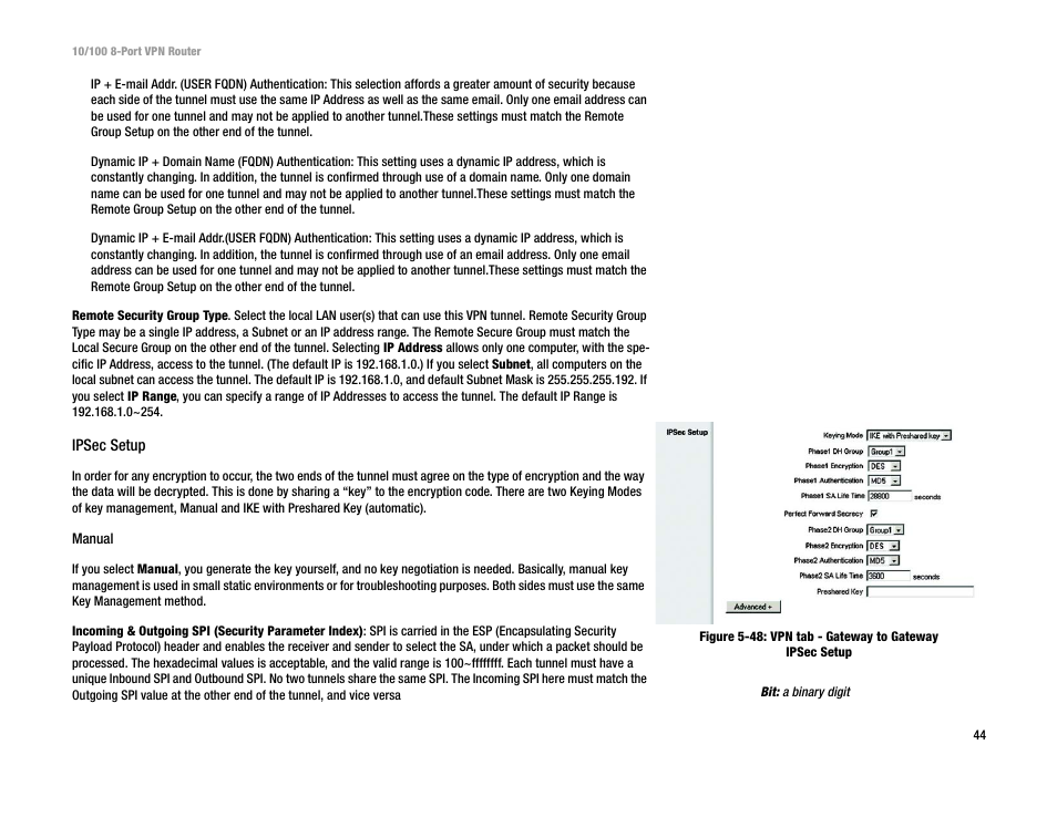 Linksys RV082 User Manual | Page 53 / 105