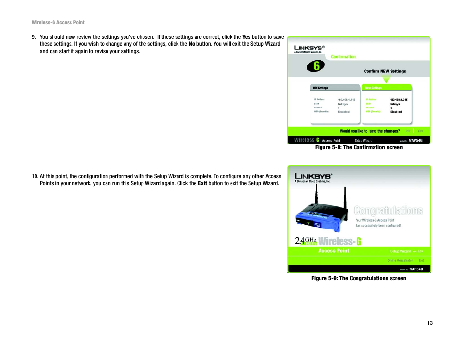 Linksys WAP54G v2 User Manual | Page 19 / 59