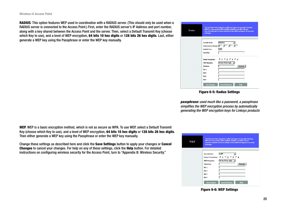 Linksys WAP54G v2 User Manual | Page 26 / 59