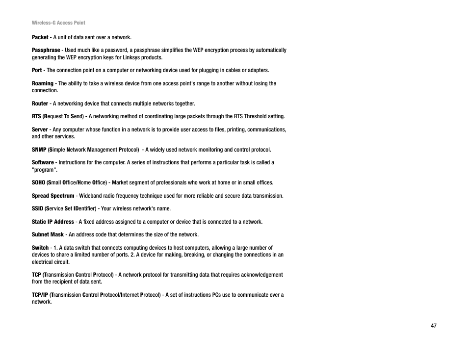 Linksys WAP54G v2 User Manual | Page 53 / 59