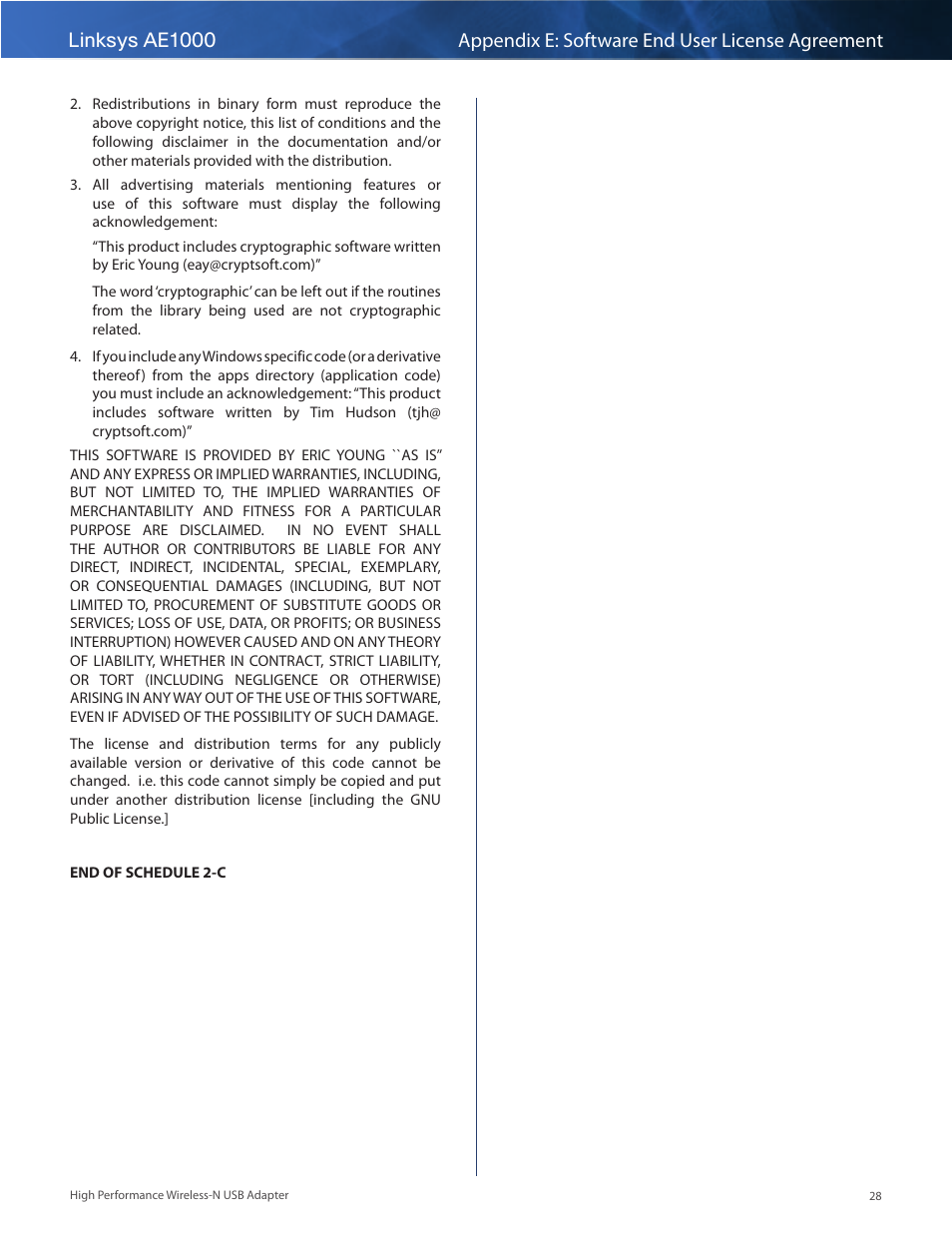 Linksys AE1000 User Manual | Page 30 / 31