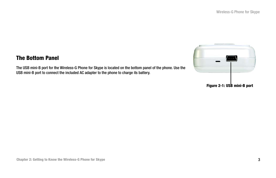 The bottom panel | Linksys iPhone WIP320 User Manual | Page 10 / 81