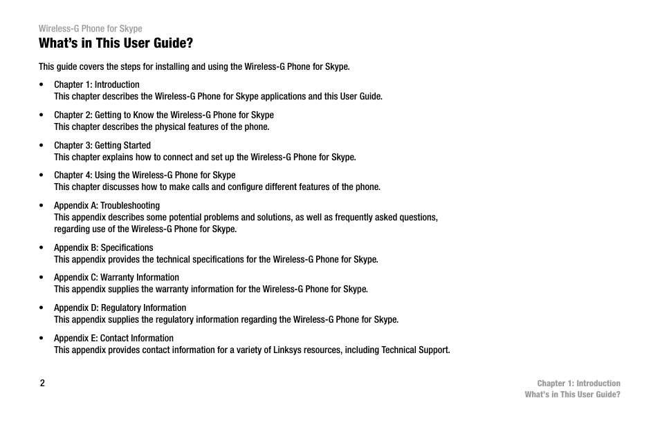 What’s in this user guide | Linksys iPhone WIP320 User Manual | Page 9 / 81