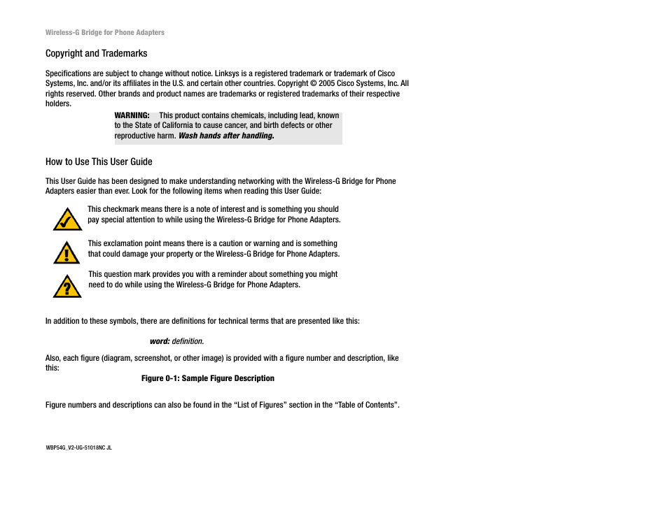 Linksys WBP54G User Manual | Page 2 / 50
