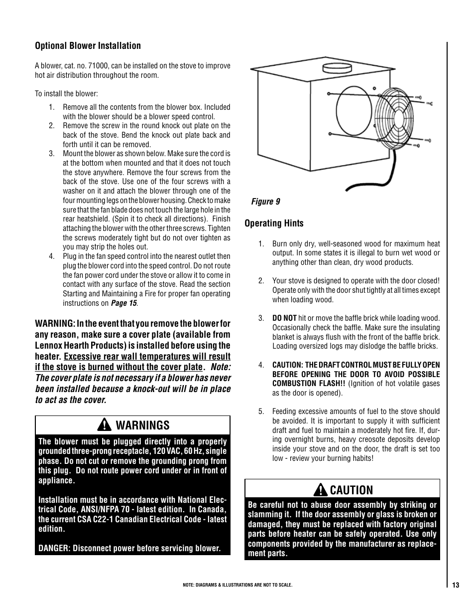 Caution, Warnings | Linksys PERFORMER SS210 User Manual | Page 13 / 24
