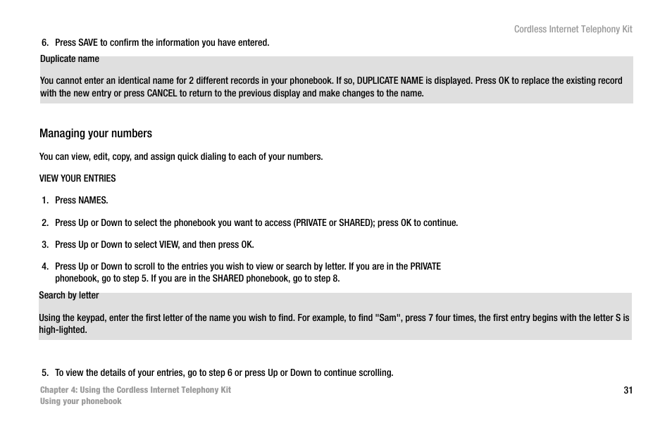 Linksys CIT200 User Manual | Page 38 / 100