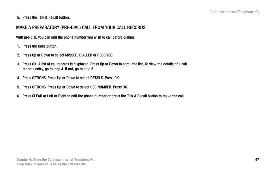 Linksys CIT200 User Manual | Page 54 / 100