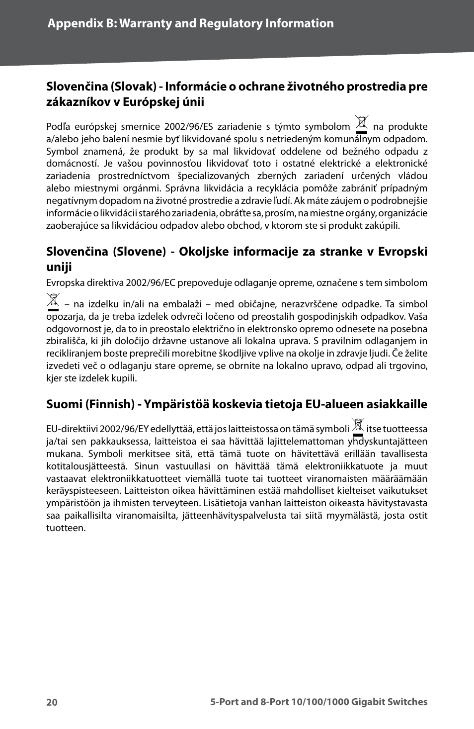 Linksys SD2005 User Manual | Page 24 / 28