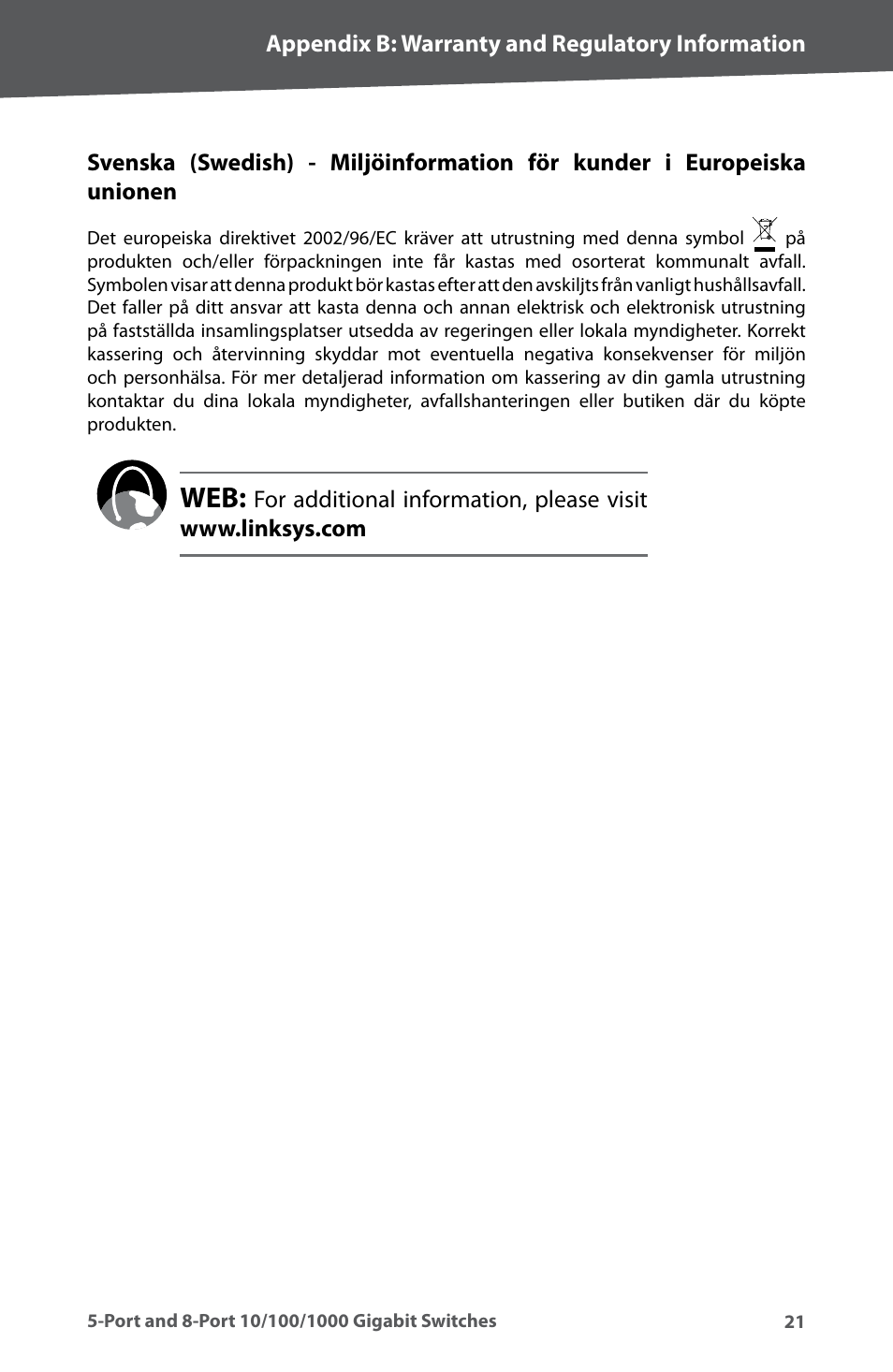 Linksys SD2005 User Manual | Page 25 / 28