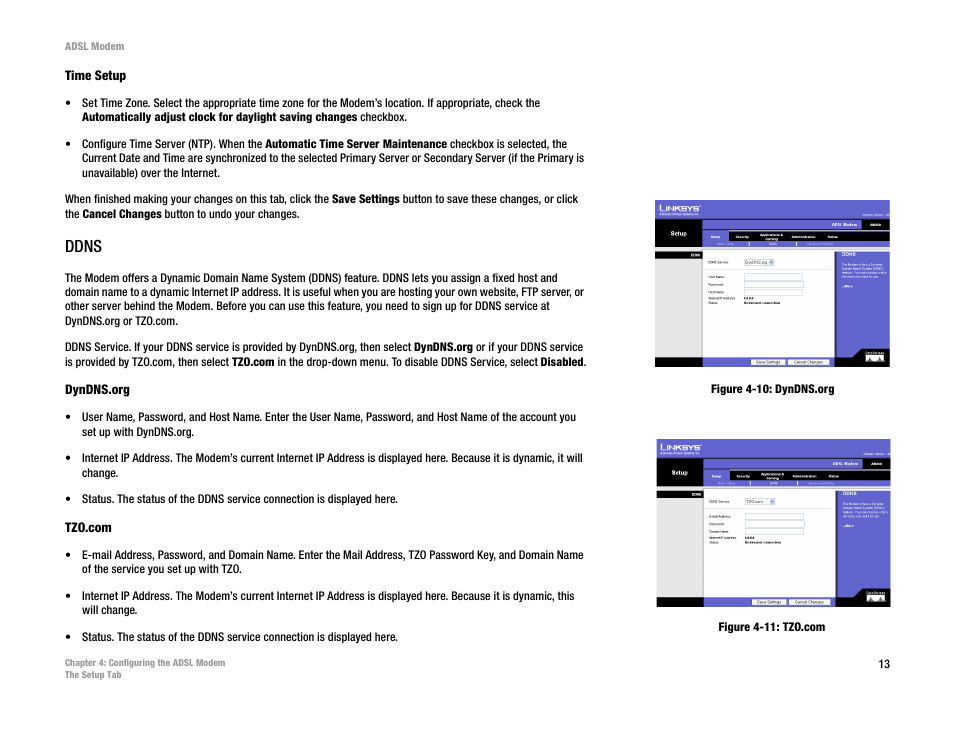 Ddns | Linksys AM200 User Manual | Page 18 / 50