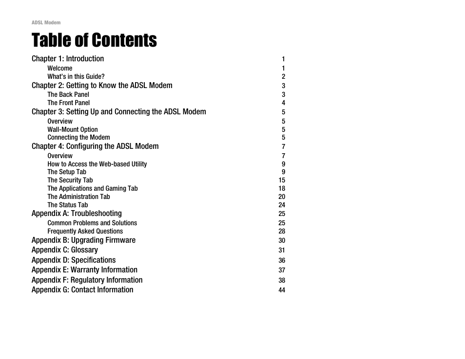 Linksys AM200 User Manual | Page 3 / 50