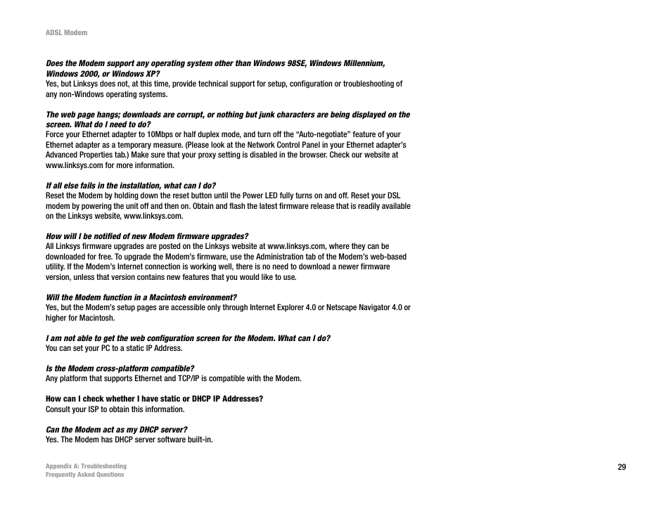 Linksys AM200 User Manual | Page 34 / 50