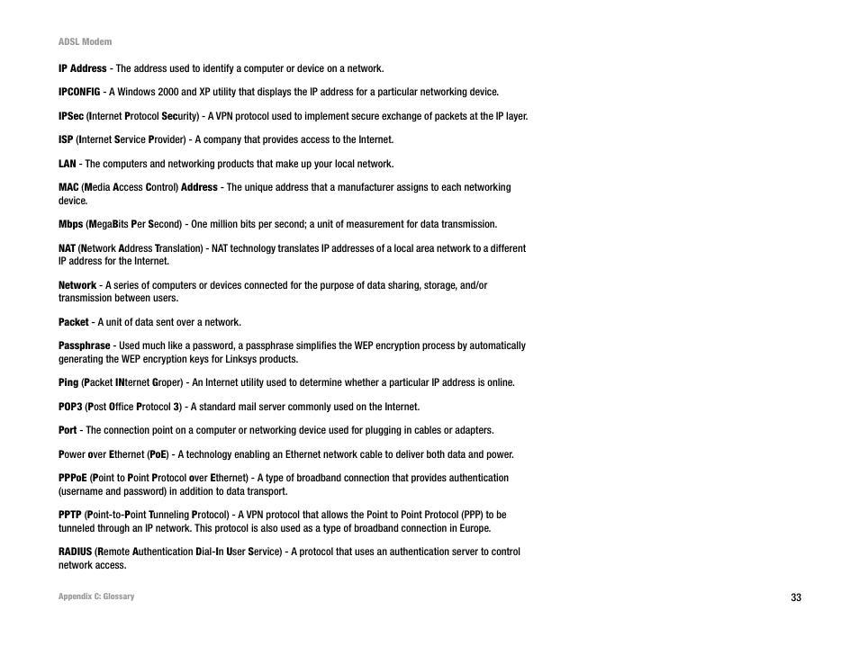 Linksys AM200 User Manual | Page 38 / 50