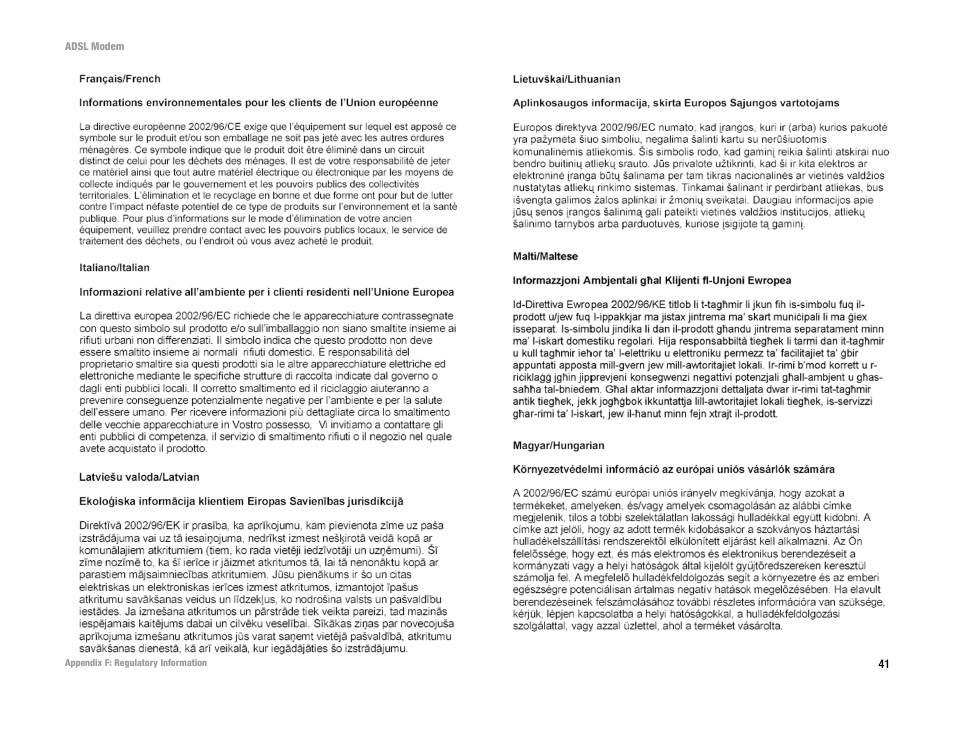 Linksys AM200 User Manual | Page 46 / 50