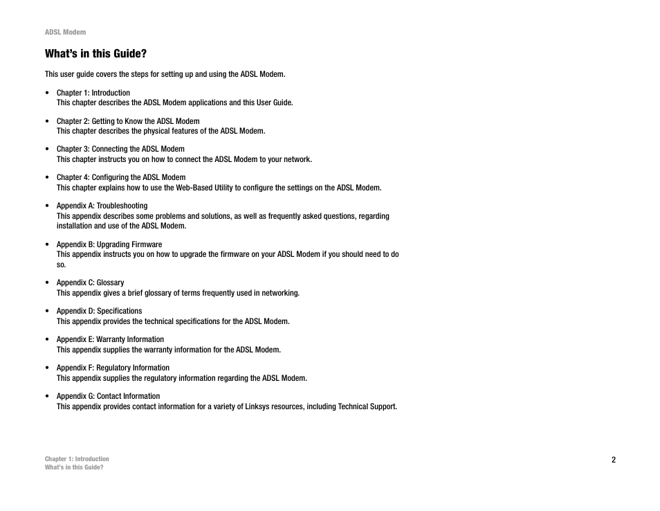 What’s in this guide | Linksys AM200 User Manual | Page 7 / 50