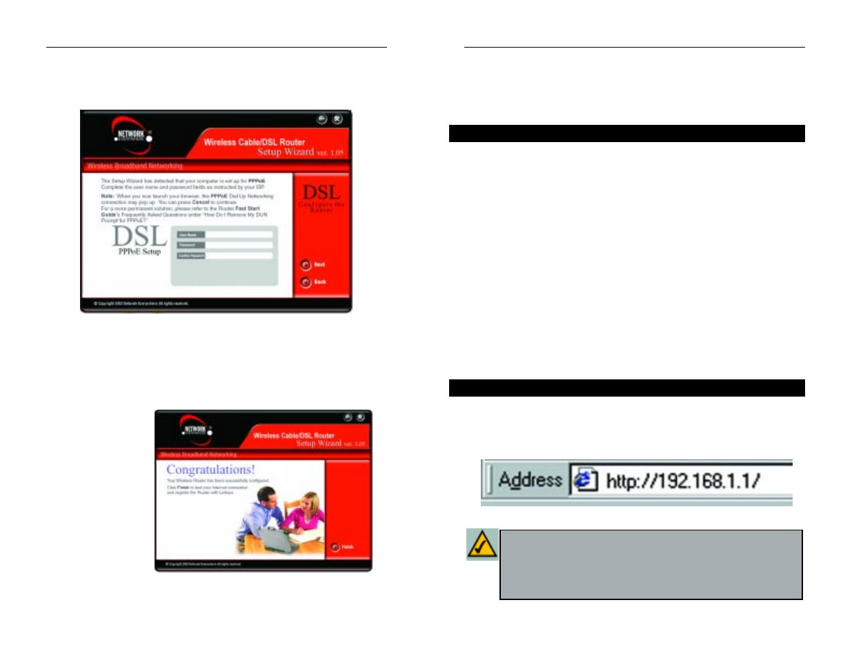 Chapter 6: the router’s web-based utility | Linksys NWR04B User Manual | Page 16 / 53